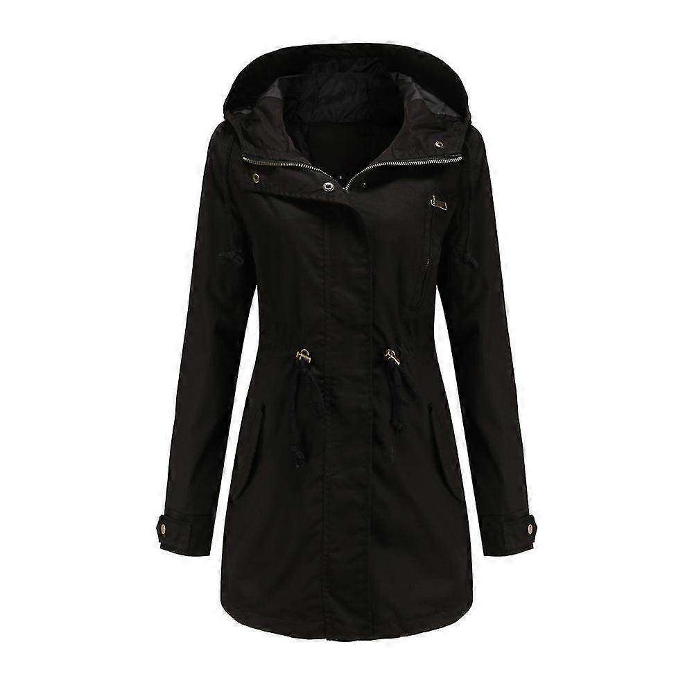 Women's Mixed Media Long Jackets -JA - MXBC