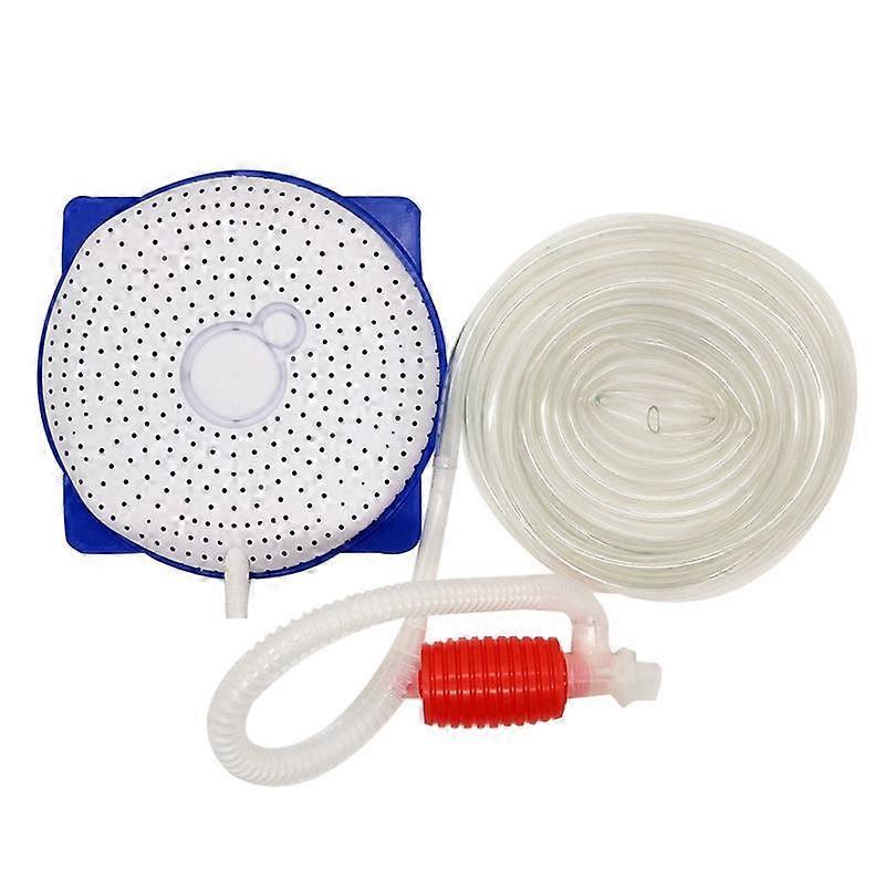 Pool Cover Drainer Kit for Above Ground Swimming Pools,Pool Cover Siphon with 16 Feet Hose & Pump,for All Coverings