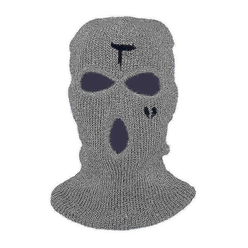 3 hål Vinter varm Unisex Balaclava Mask