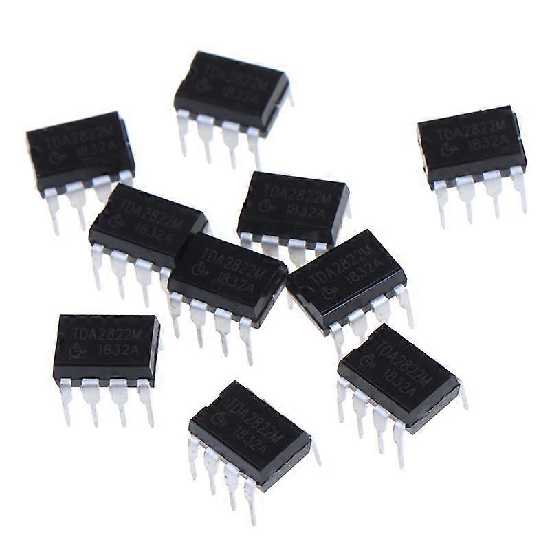 10PCS TDA2822M Multipurpose And Original IC Audio Power Amplifiers Inline DIP-8