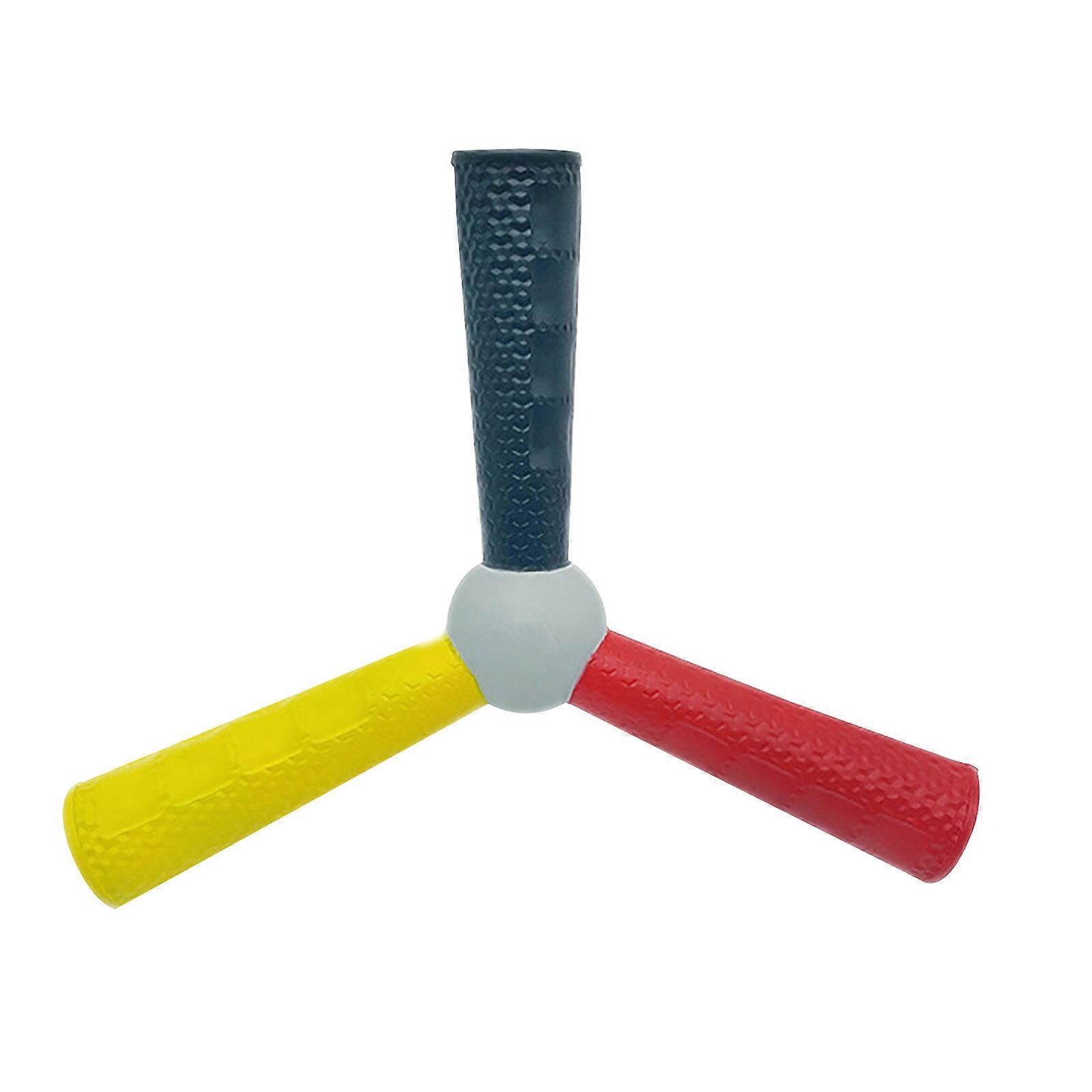 Tri-color Throwing Stick Tool for Hand-Eye Coordination & Reflex Training