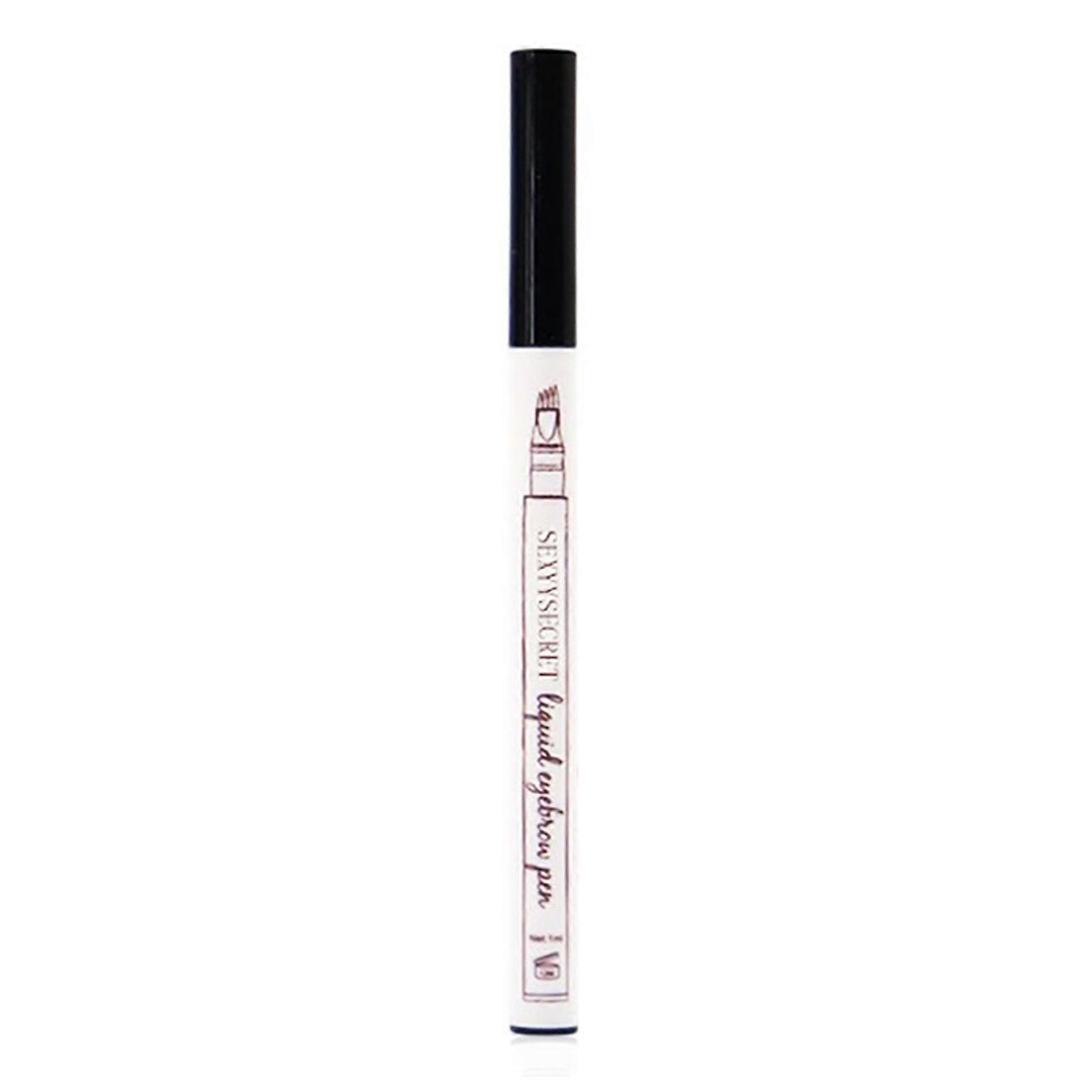 Waterproof Brow Pencil with Micro-Fork Tip Sweat-Proof Long Lasting Eyebrow Stick for Women Girls