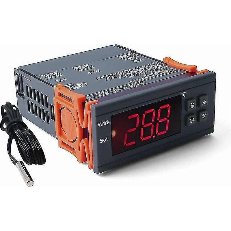 Thermoregulator Thermocouple Temperature Controller Digital Temperature Controller With Sensor For Refrigerator Freezer Temperature Controlled Systems