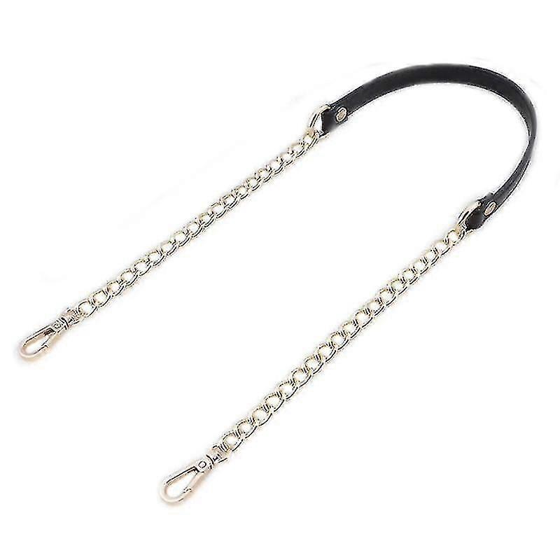 Metal Chain Pu Leather Bag, Handbag Accessories