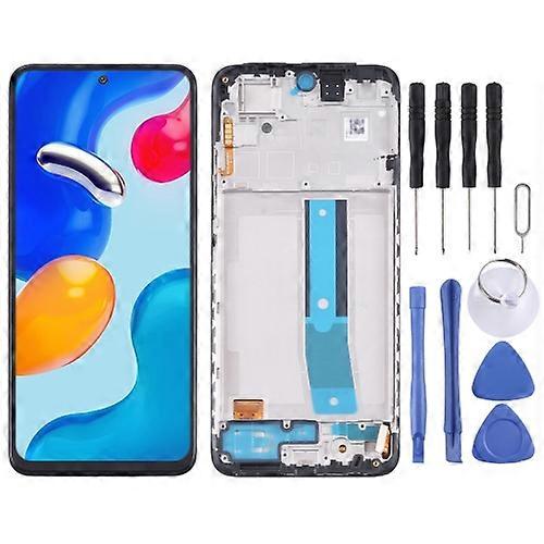 ORIG LCD Screen and Digitizer Full Assembly with Frame for Xiaomi Redmi Note 11S 4G/Poco M4 Pro