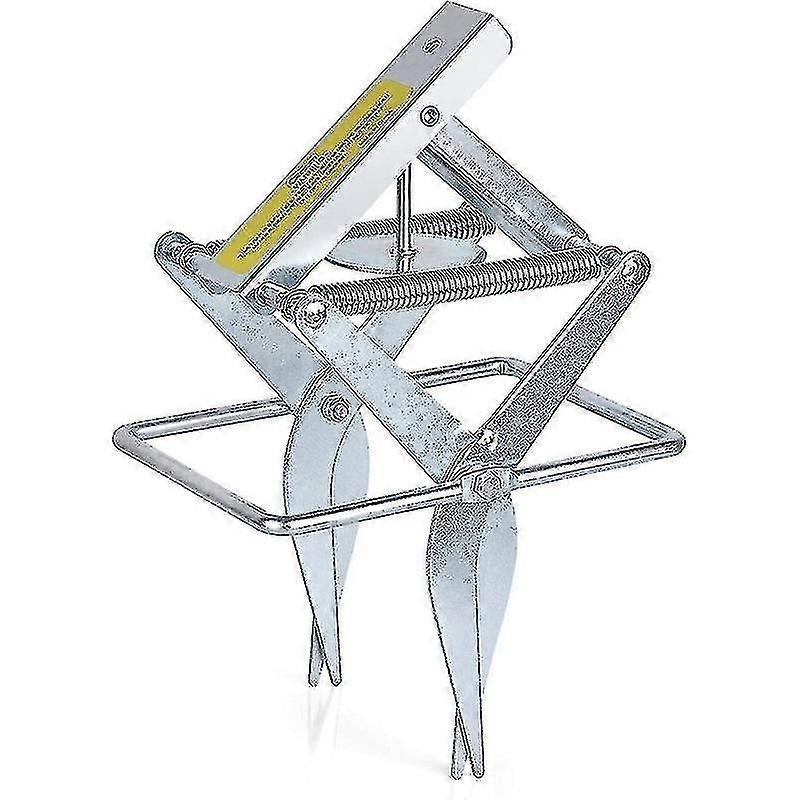 Reusable Quick-clean Mousetrap, Aluminum-plated Steel Mole Trap, 1 Scissor Trap