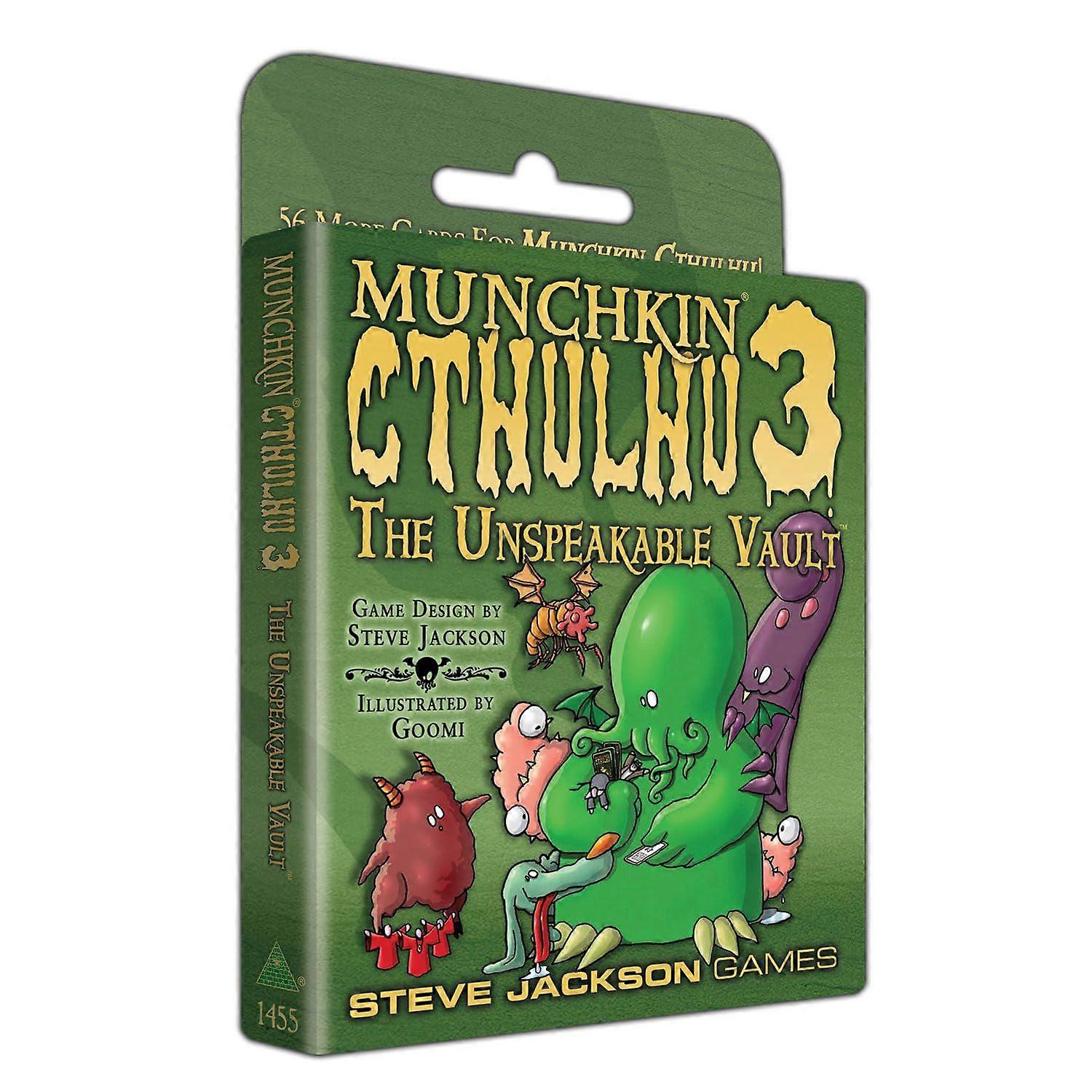 Munchkin Cthulhu 3 The Unspeakable Vault Card Game