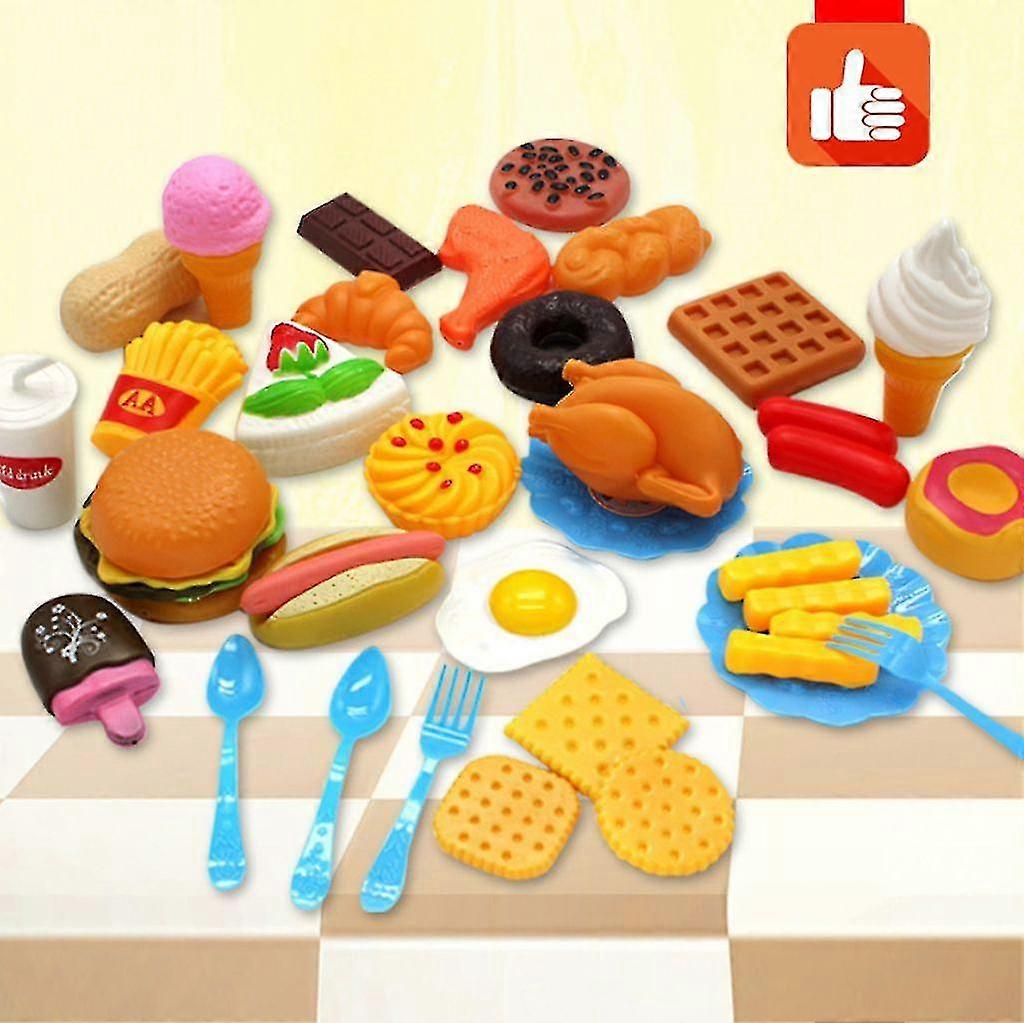 34 Grocery Set Children's Kitchen Play Kitchen Accessories Shop