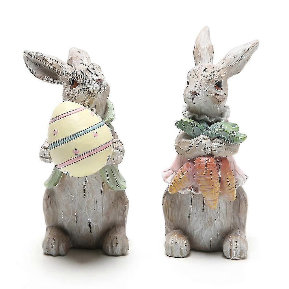 Easter Bunny Decorations Spring Home Decor,grey