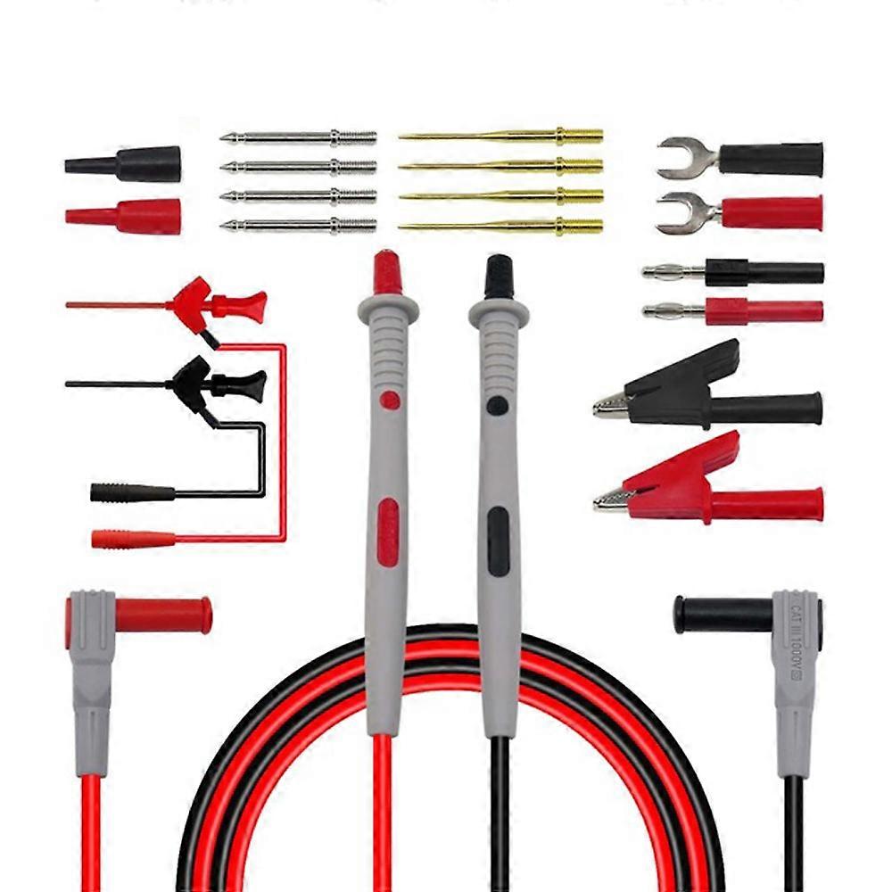 P1503D Multimeter Probes Replaceable Needles Test Leads Kits Probes For Digital Multimeter Cable Fe