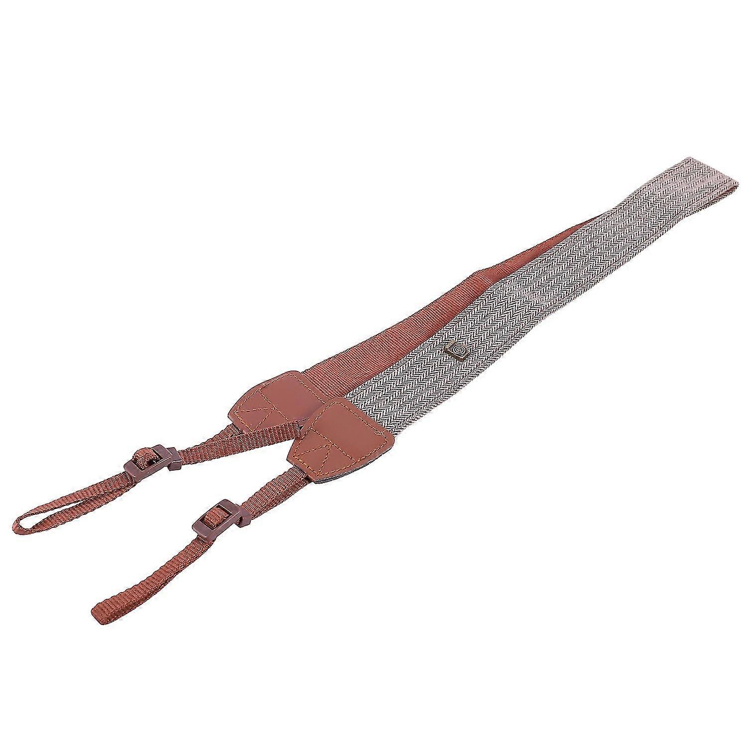 Camera Shoulder Neck Strap Vintage Belt For All Dslr Camera (brown)