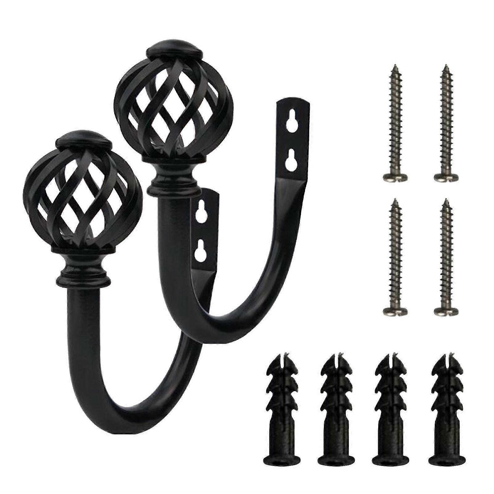 Curtain Hook Strap Wrought Iron U-shaped Window Decoration Accessories