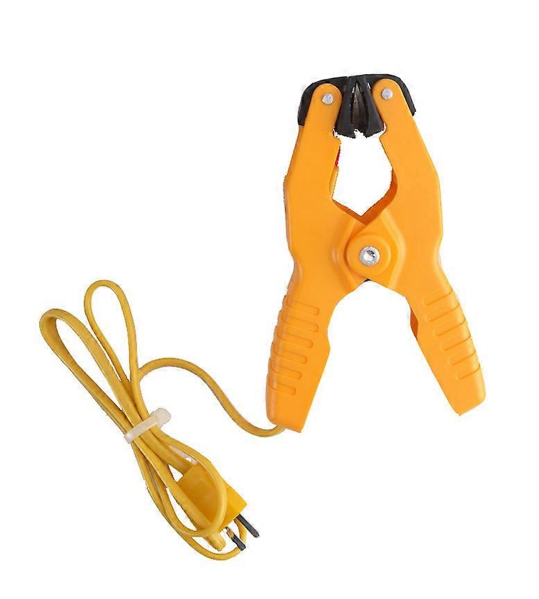 K Type Thermocouple Clamp, HT-05 Pipe Clamp K-Type Thermocouple Adapter, Pipe Clamp Temperature Flat for K Type Probe Thermocouple Sensor