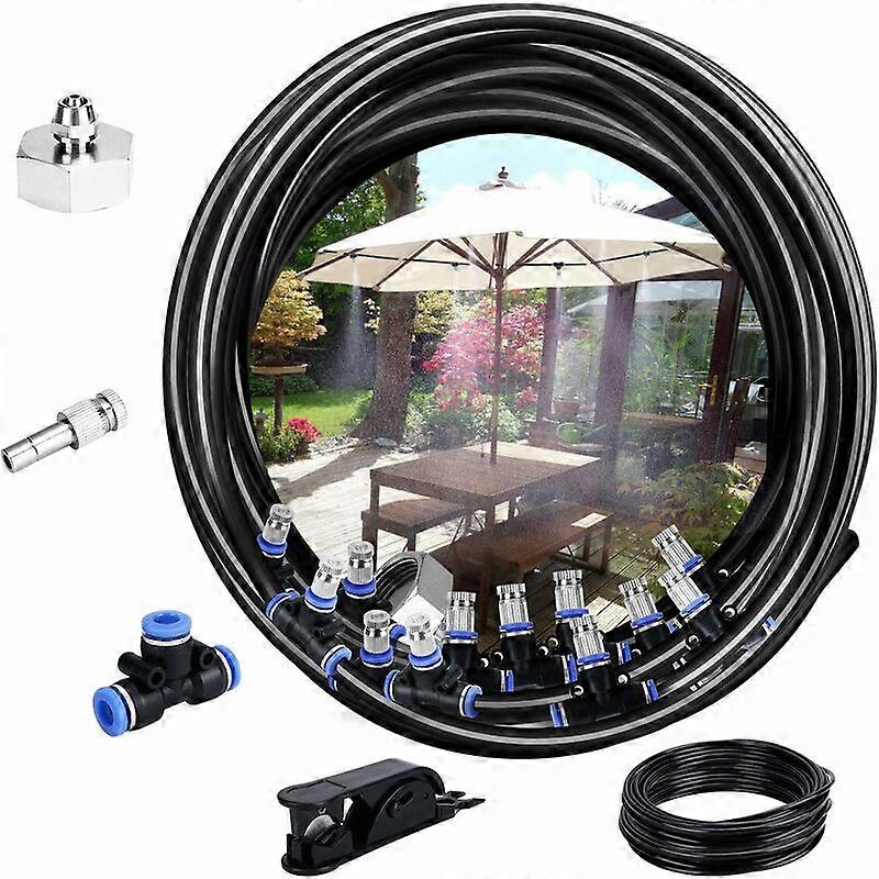 Misting System,10M Irrigation Misting System Outdoor Misting System Cooling
