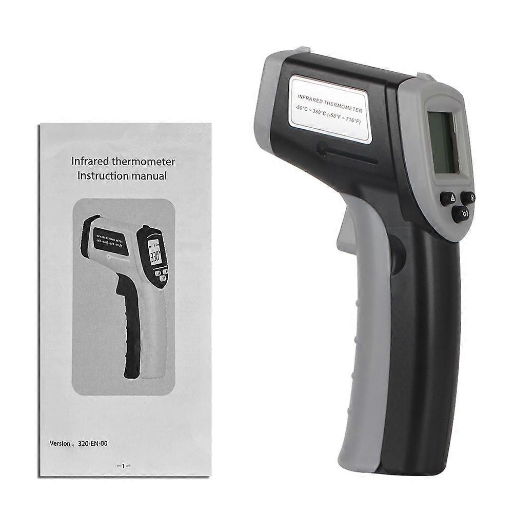 -50~600 Non-Contact Digital Infrared Thermometer Meter LCD Display Pyrometer Laser IR Temperature Gun