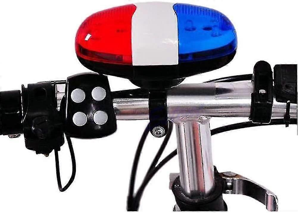 Bicycle Bell Led Horn Tone Led Light Electronic Siren Bicycle - Main Image