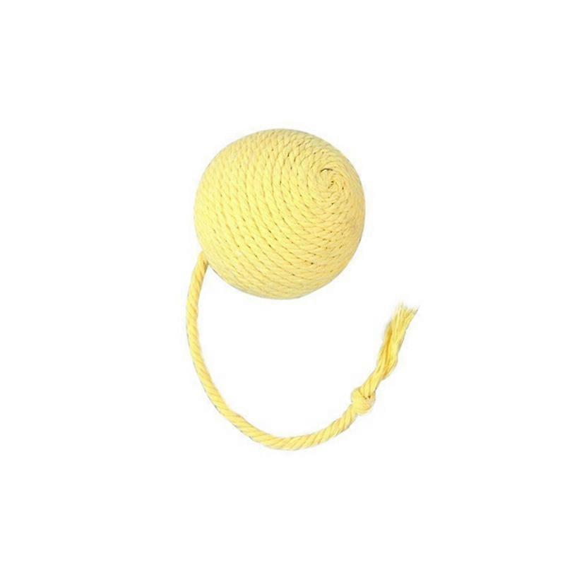 Cat Sisal Ball, 3CM/6CM Assorted Colored Sisal Balls for Cats to Scratch, Pat, Bite Or Chase, Interactive Cat Toys for Indoors Cats