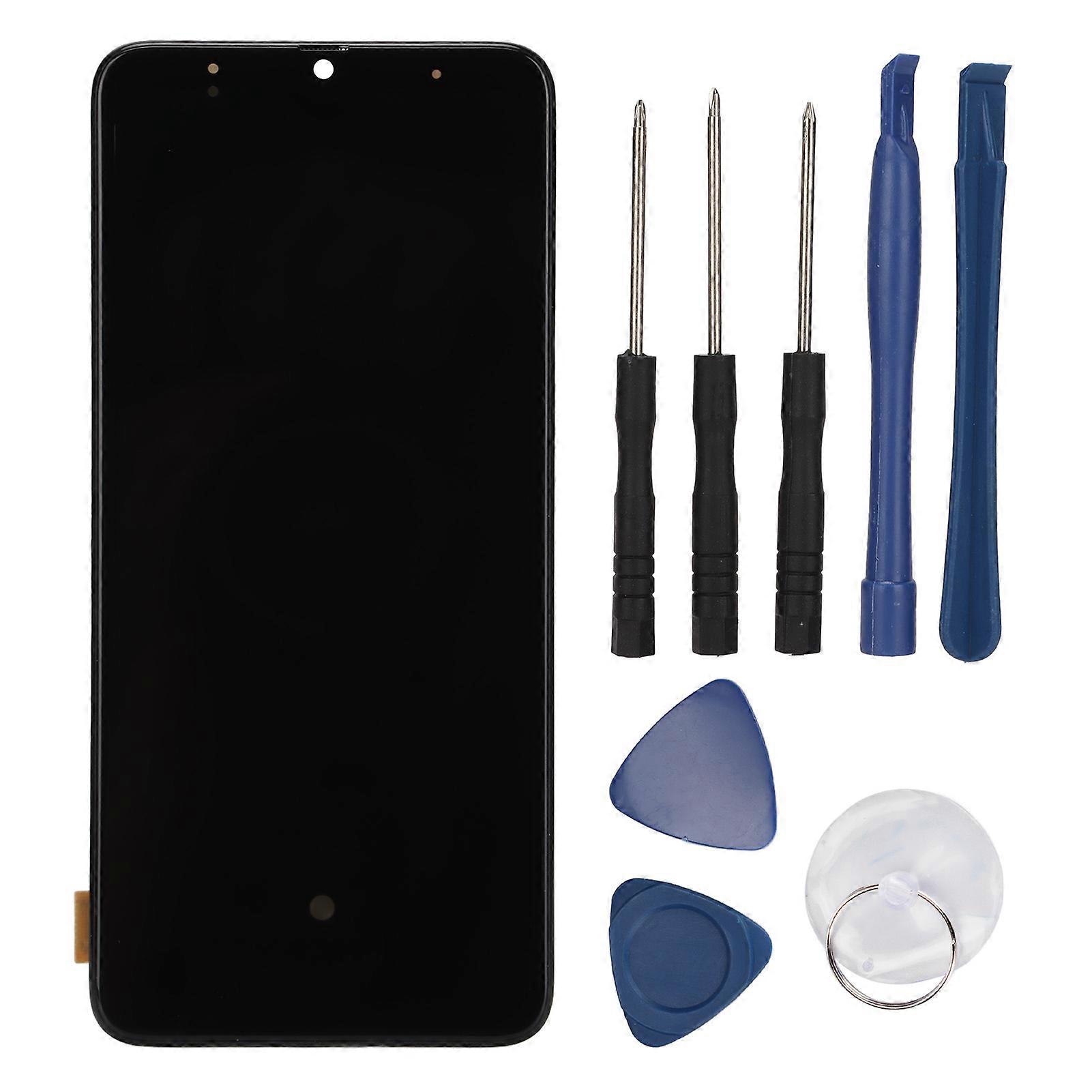 LCD-Display-Digitalisierer-Baugruppe mit Fingerabdrucksensor für die Bildschirmbaugruppe der Galaxy A70-Serie