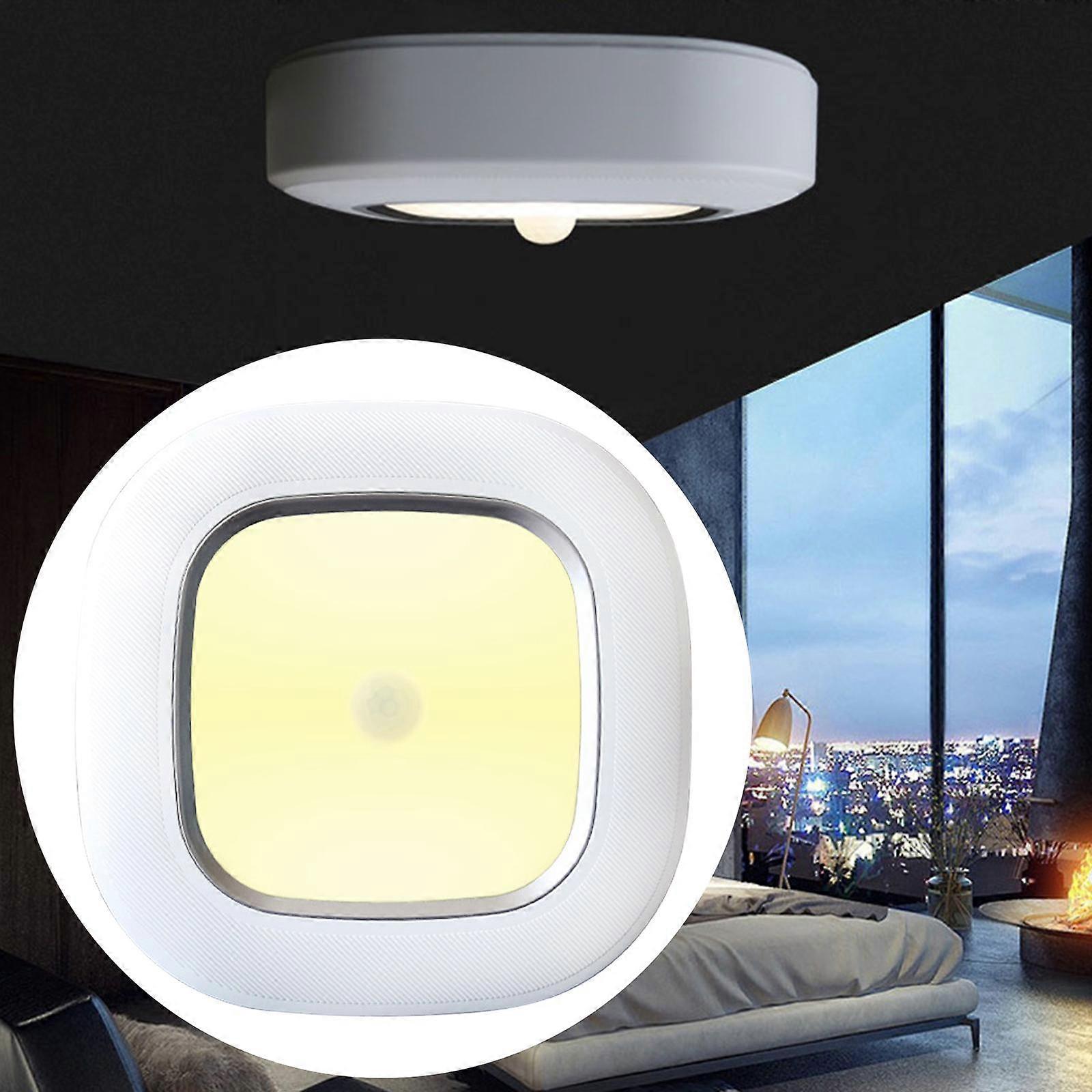 LED Motion Sensor Ceiling Light Human Body Induction Lamp Utility for Bathroom Corridor , Positive white light