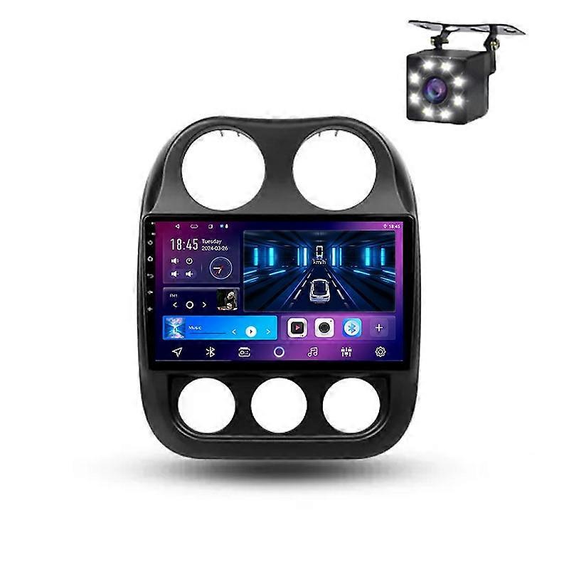 Car Multimedia For Jeep Compass 1 MK 2009 - 2015 Radio Player Carplay Navigation Auto