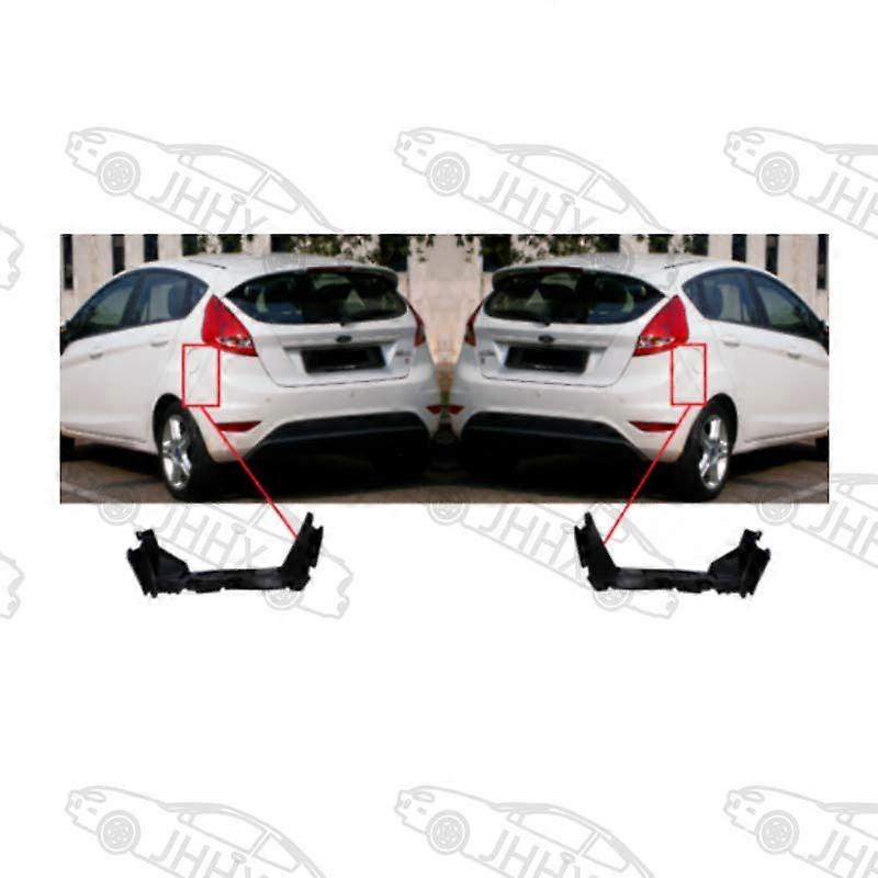 Compatible Fiesta Carnival 2009 2010 -2017 Rear Bumper Bracket Rear Bumper Fixed Bracket (Hatchback)