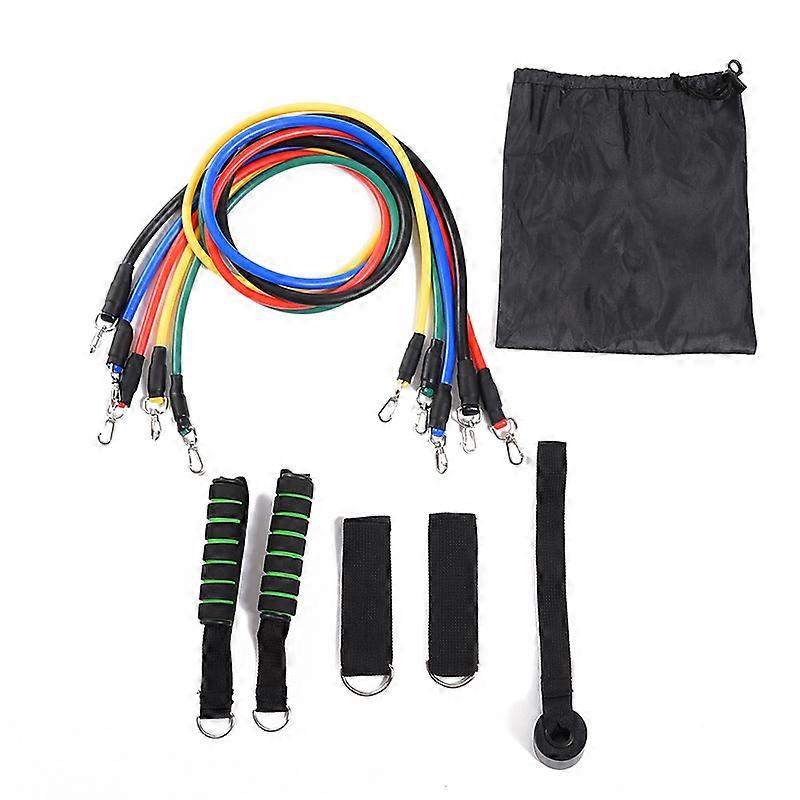 5-Pack Exercise Bands with Handles / Resistance Bands / Rubber Bands