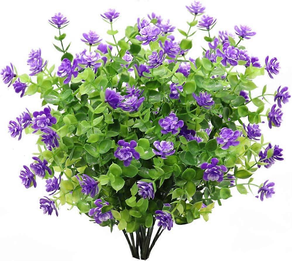 4 Bouquet Artificial Eucalyptus Flower UV Resistant