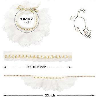 Katzenkostüm Prinzessin – 2-teiliges Set Mit Krone & Halstuch, Rosa Spitze, Für Feiern & Fotos