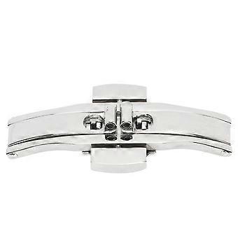 Hebilla de mariposa de acero inoxidable Accesorios de reloj ligeros a prueba de herrumbre para relojes ordinarios de alta gama