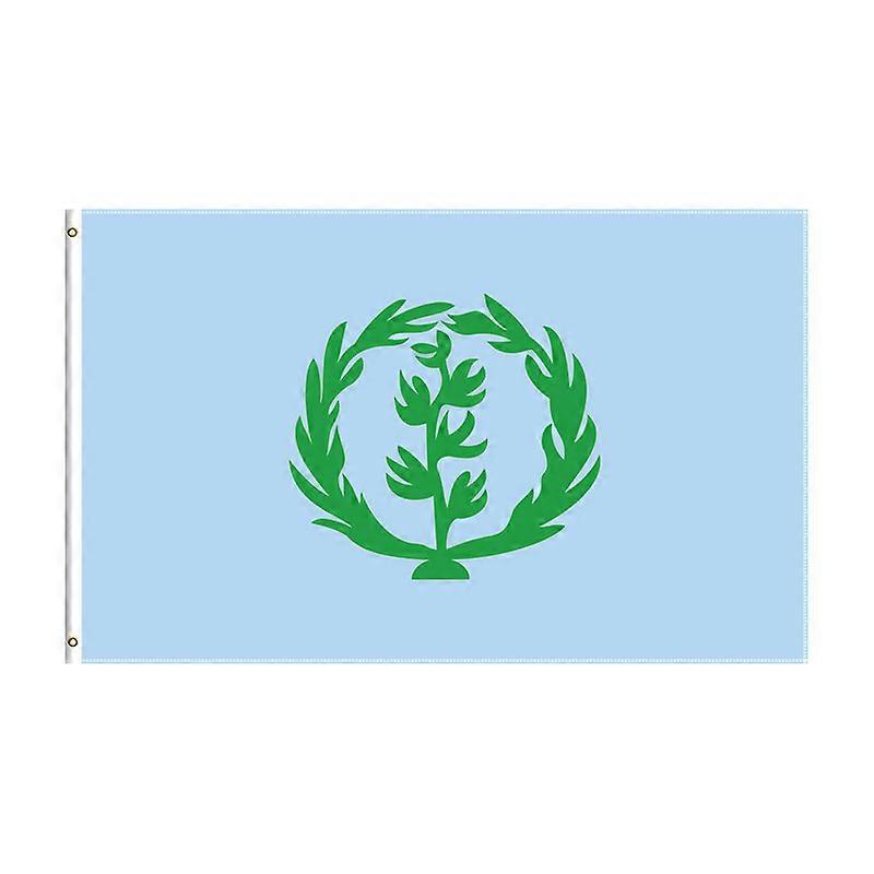 flagshow 90x150cm Historical Flag of Eritrea 1952-1961 Eritrean National Flags and Banners Indoor Outdoor Decor
