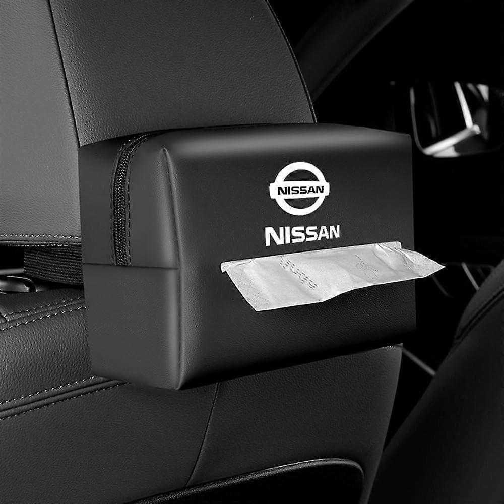 2er Pack Auto Standard Taschentuch Halter für Nissan Auto Taschentücher Box Abdeckung 120 Taschentücher Auto Armlehne Box Gewebe
