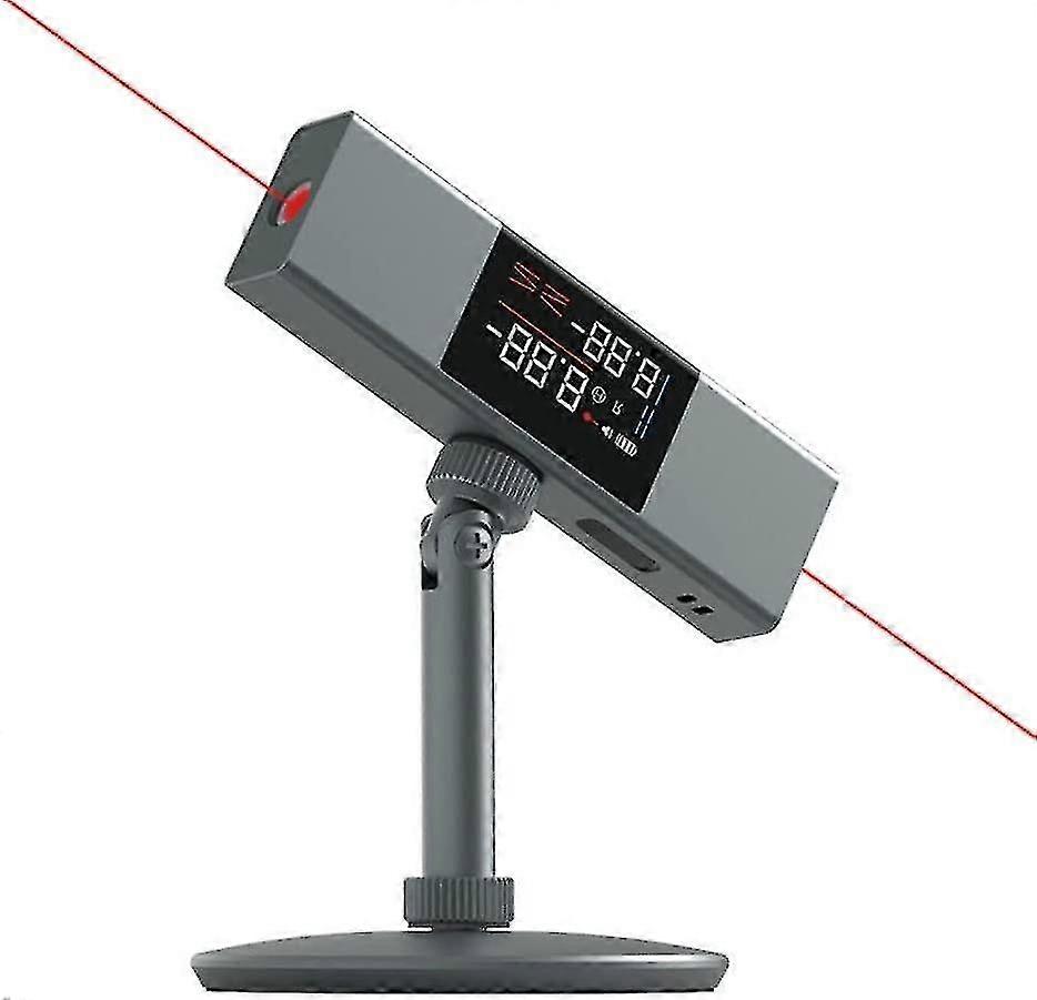 Laser Level, Green Self Leveling Laser Level, Horisontal Vertikal 2 Line Laser Tool Dual Plane Leveling Cross Line Laser Utendørs