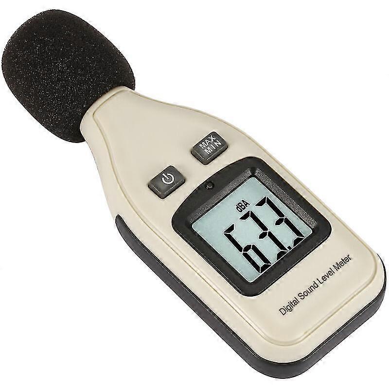 New Portable Compact Decibel Meter Sound Level Meter Lcd Screen - Tool To Measure The Level Gift