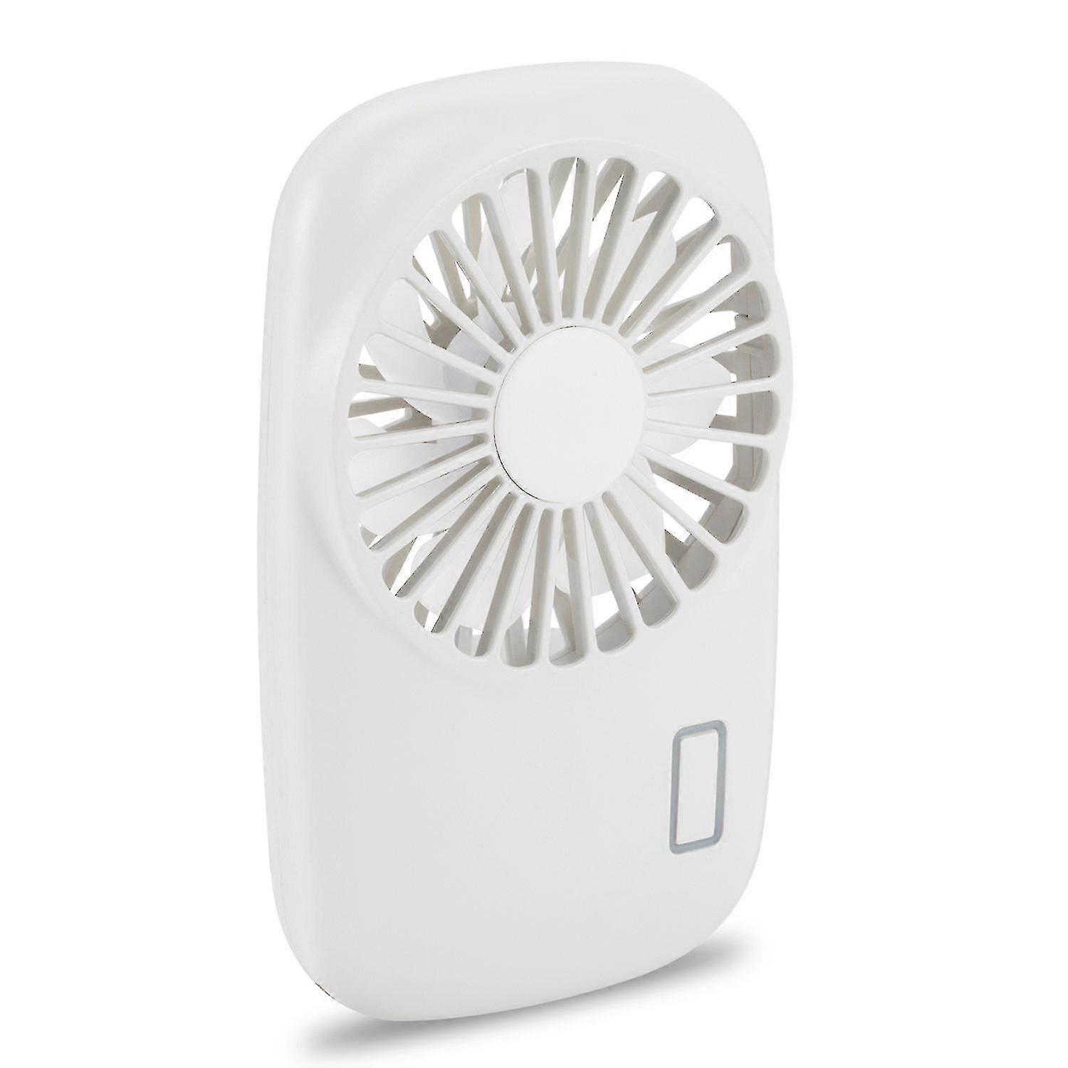 2023 - Handheld Fan Mini Fan Powerful Small Portable Fan Speed Adjustable Usb Rechargeable Cooling White