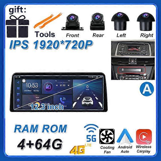 For KIA K5 Optima 2016-2019 Android 12 Car Radio Video Car Moniter 12.3 Inch Stereo Multimedia Player GPS Navigation No DVD