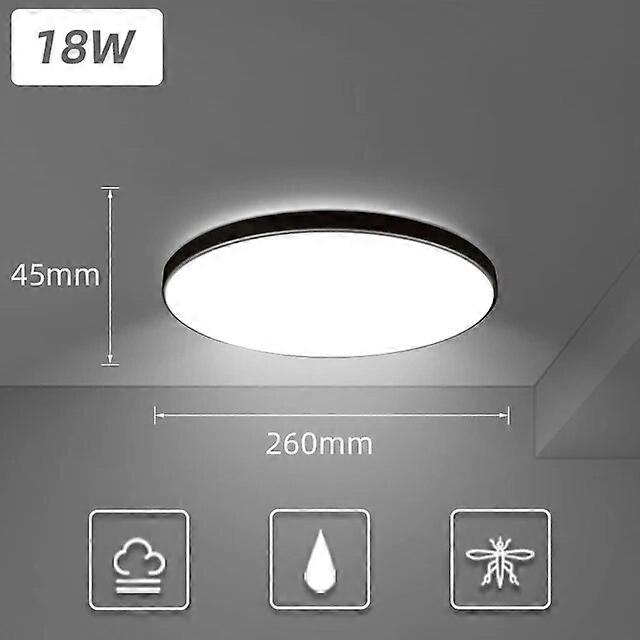 אורות תקרה led מודרני 3 צבעים lightig נברשת פאנל מנורות 18/30/40w לקישוט הבית חדר שינה סלון גוף תאורה