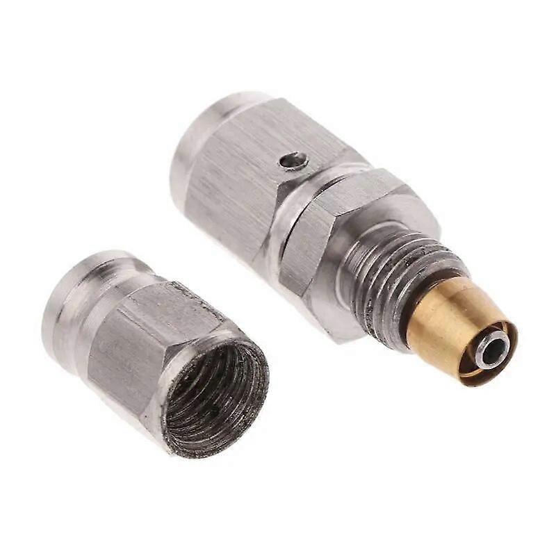 AN -3 Hose to M10x1.0 Straight Stainless Steel PTFE Custom Brake Clutch Hose Fitting