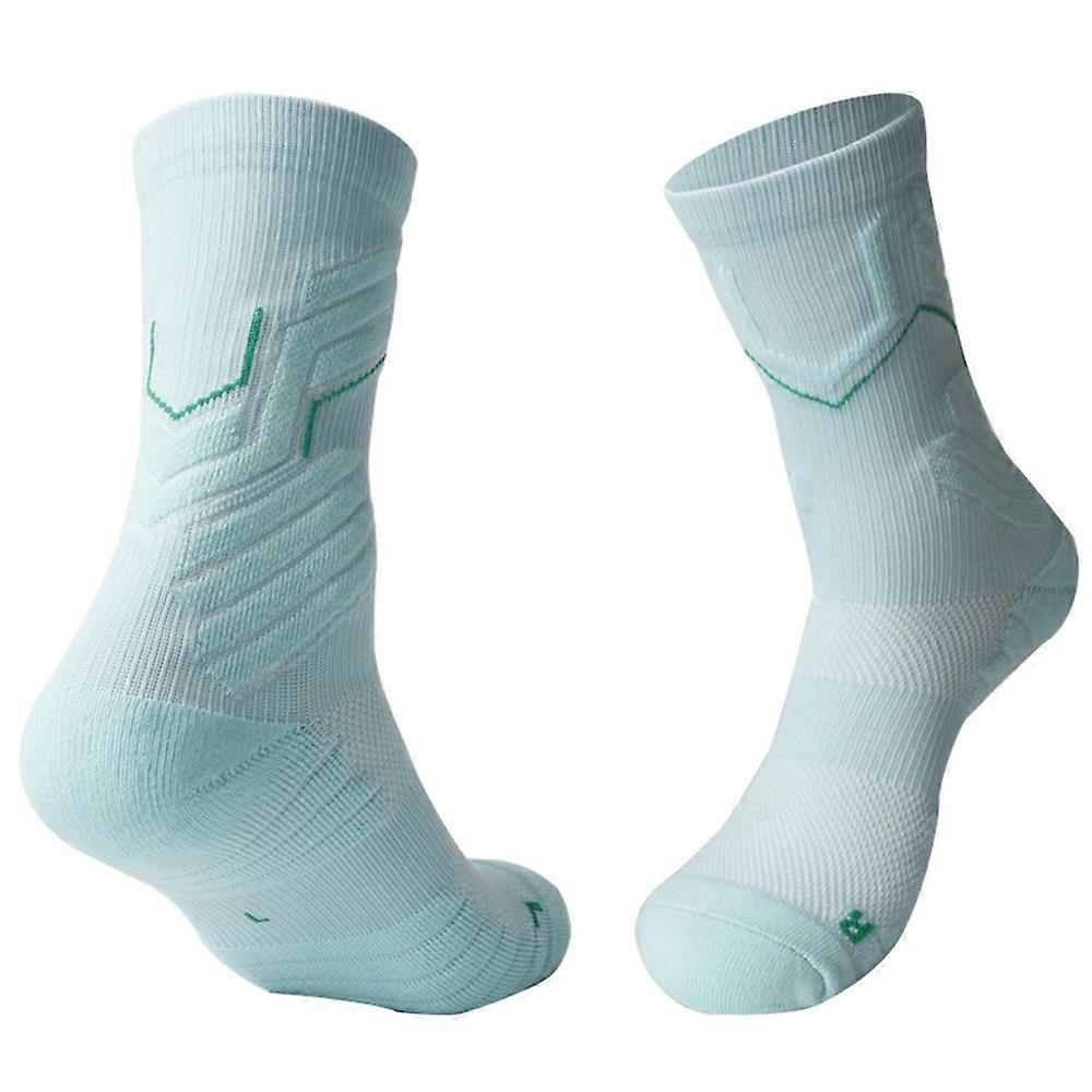 Men's Cushion Crew Socks Moisture Control Multi-Sport Athletic Compression Socks