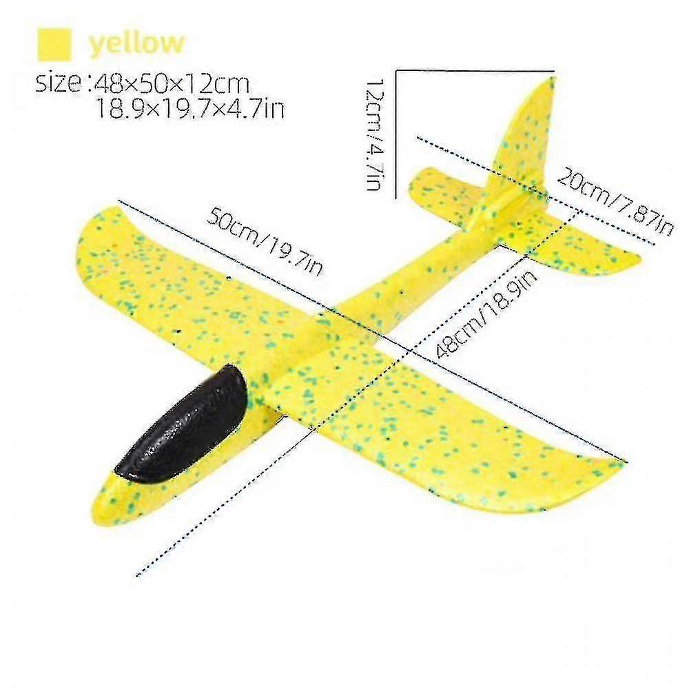 Airplane Throwing Foam Airplane Glider Airplane 50 Cm