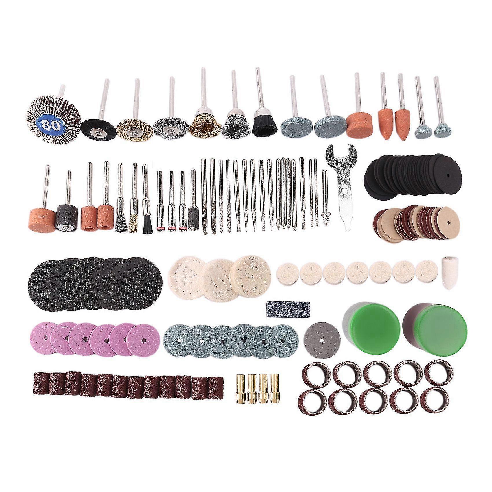 161 Pcs Electric Engraving Mini Drill Polishing Machine Variable Speed  Tool Accessories For 3000