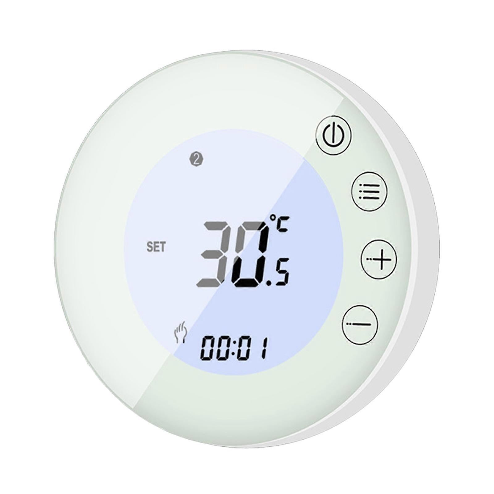 WIFI Intelligent Thermostat with LCD Display Smart Heating Radiator Thermostat APP Control Programmable Indoor Constant Temperature Controller Digital