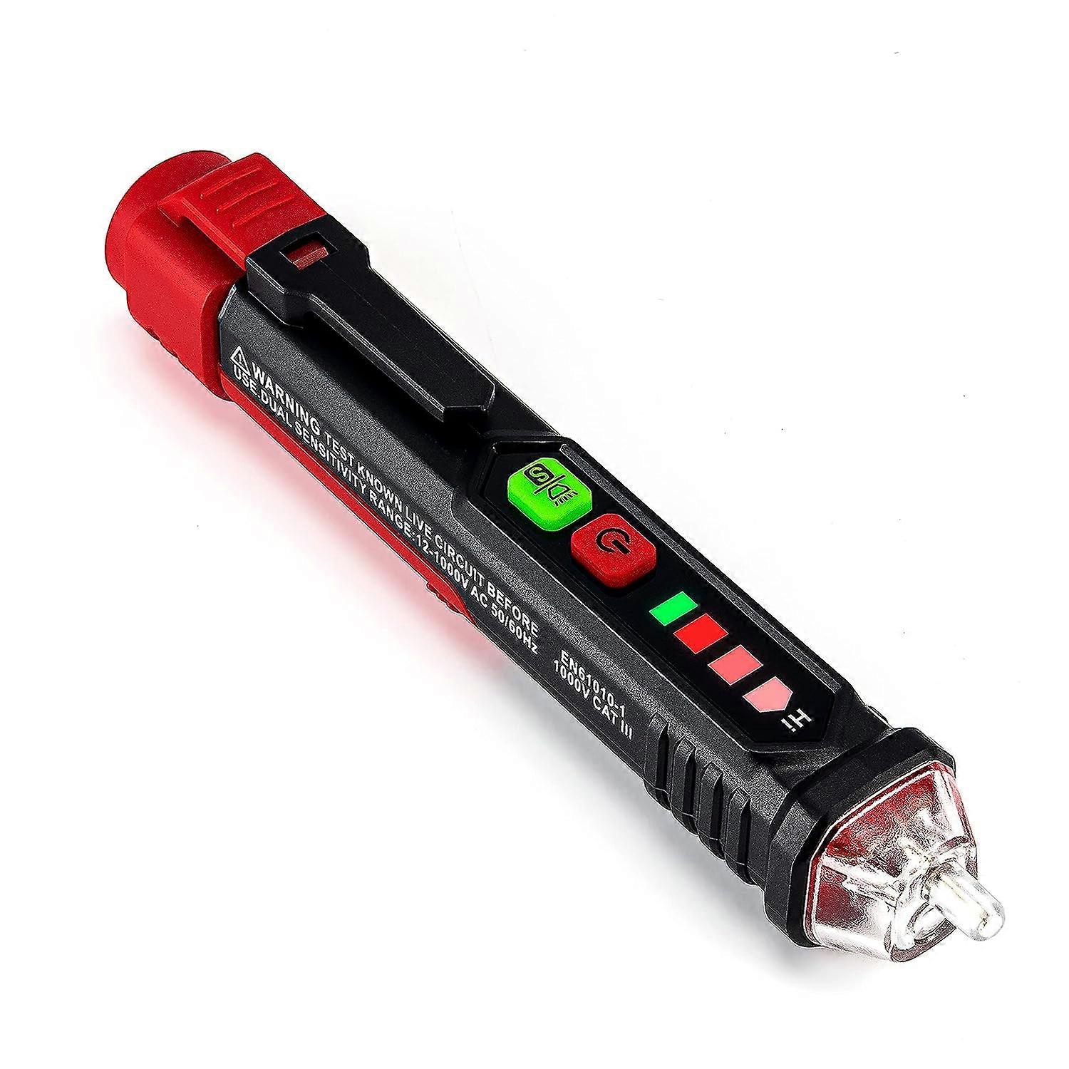 Non-Contact Voltage Detector, Voltage Tester with Adjustable Sensitivity Non-Contact Voltage/Phase Tester, Current Tester