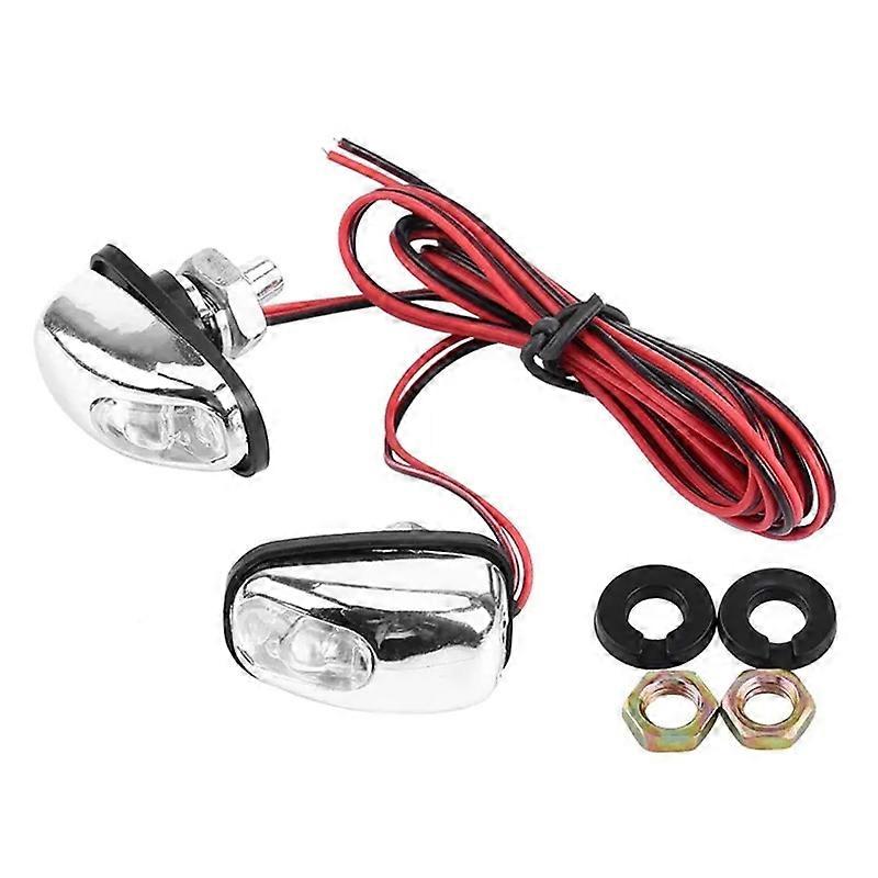 Car Wiper LED Hood Spray Light