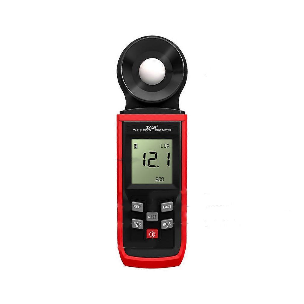 TASI Handheld Lux Meter Mini LCD Luminometer Digital Photometer Luxmeter Light Meter Illuminometer 0-100000 Lux Max/Min/Data