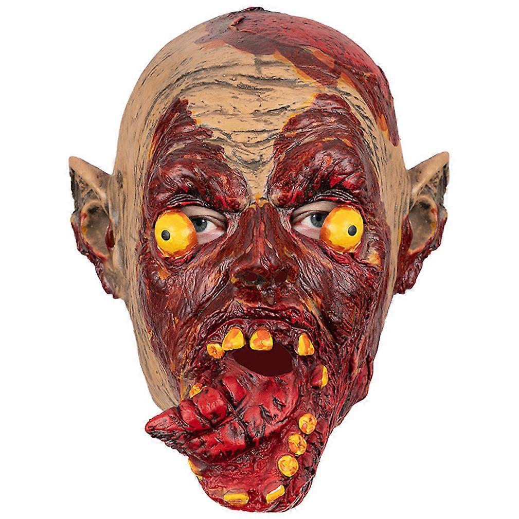 Bloody Vampire Mask Party Latex Full Face Mask Halloween Cosplay Prop