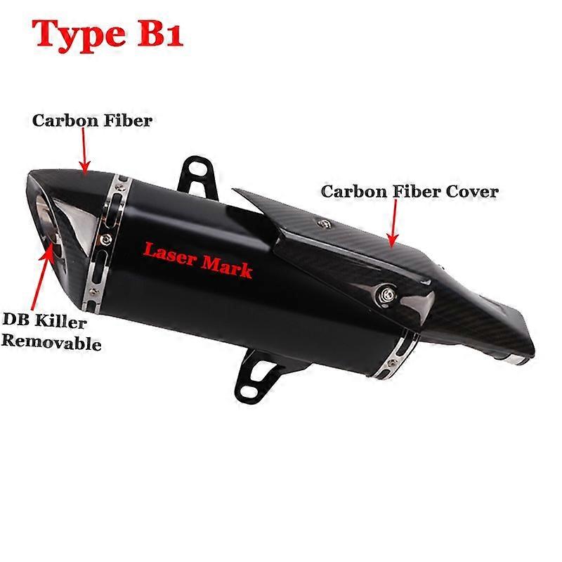 Slip On Pour ITALJET Dragster 125 200 Dragster200 2021 Motorycle Échappement Système d’évacuation Scooter Lien Tuyau Carbone Silencieux DB Killer