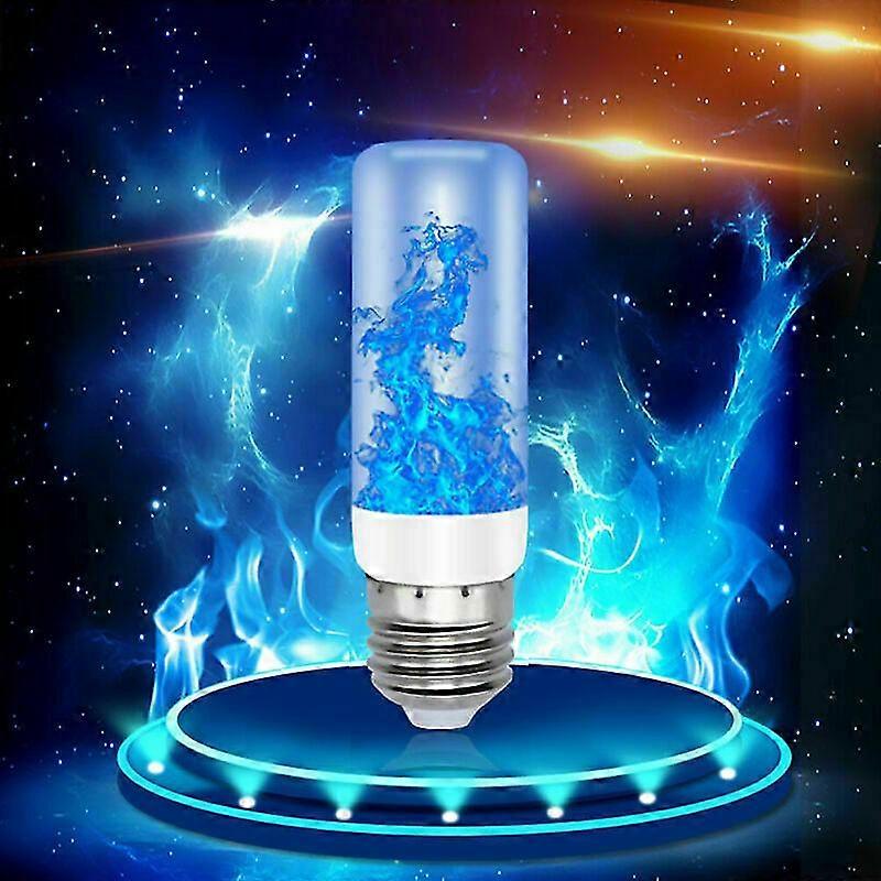 4 Modes E27 5w Led Burning Flicker Flame Bulb Lamp Decor