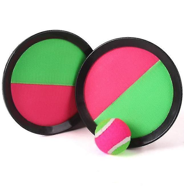 Paddle Toss And Catch Ball Set- 2 Rackets 1 Ball