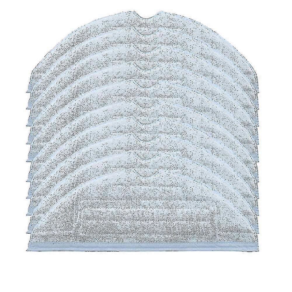 10 Pack Mop Pads For Roborock T7s T7s Plus S7 Reusable Floor Cloth High Qual KHR