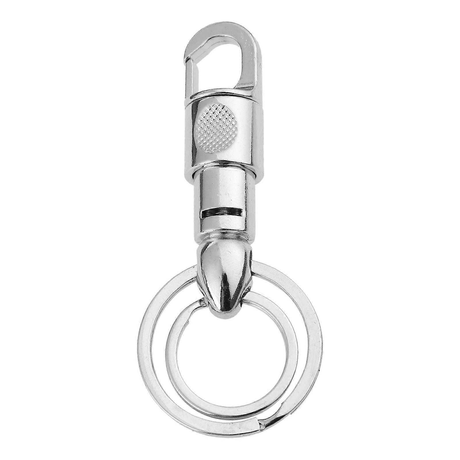 Outdoor Camping Rock Climbing Keychain Double Quick Release Ring Double Ring